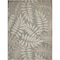 Homeroots 7 x 10 ft. Natural Leaves Indoor & Outdoor Area Rug 384959 - alternate 1